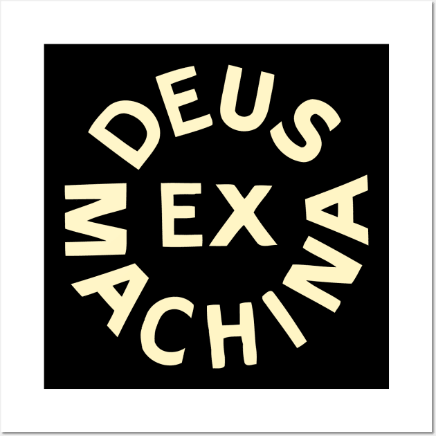 Deus Ex Machina Wall Art by loginoch